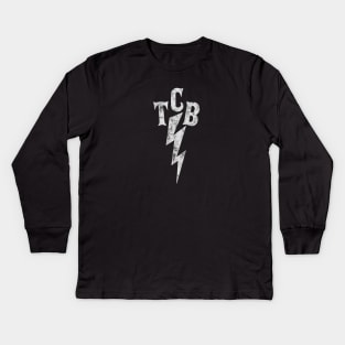 TCB Small Logo Kids Long Sleeve T-Shirt